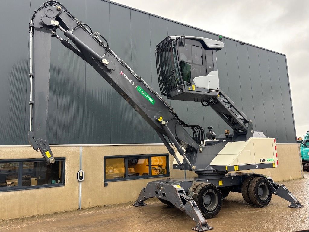 2021 Terex TWH 224 material handler, side profile view