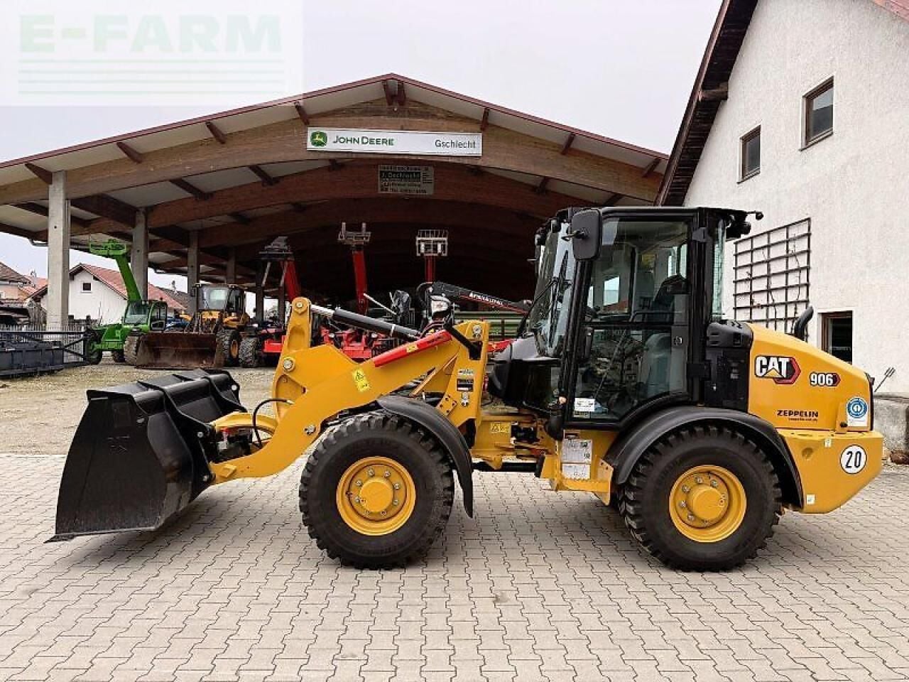 2024 Caterpillar 906 wheel loader, side view