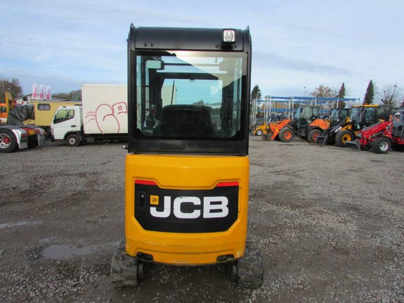2020 JCB 19C-1 mini excavator, rear view