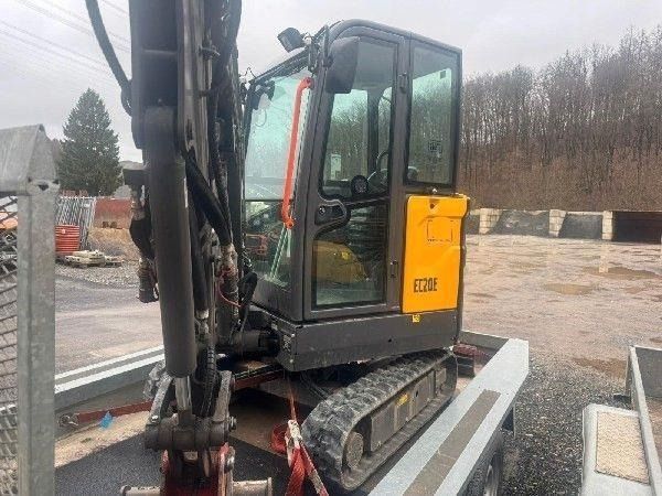 2023 Volvo EC20E mini excavator, side view