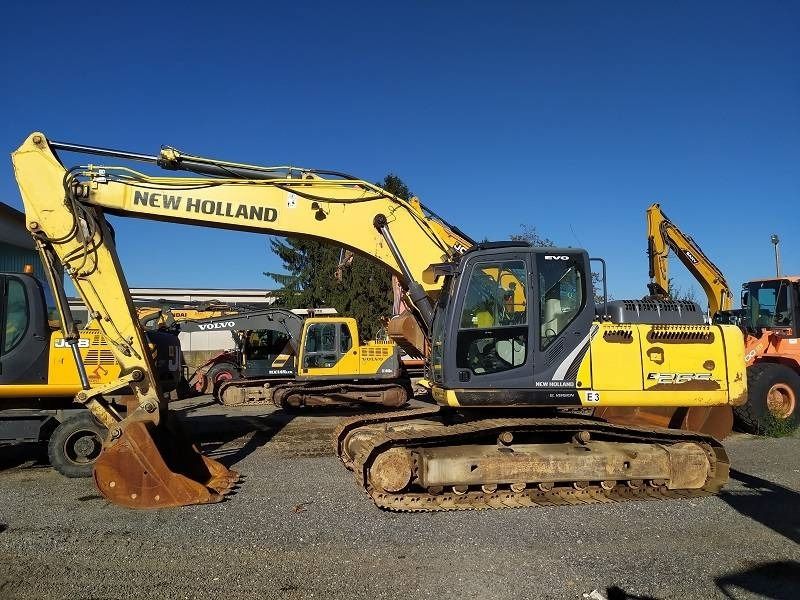 2014 New Holland E265 C crawler excavator, side view