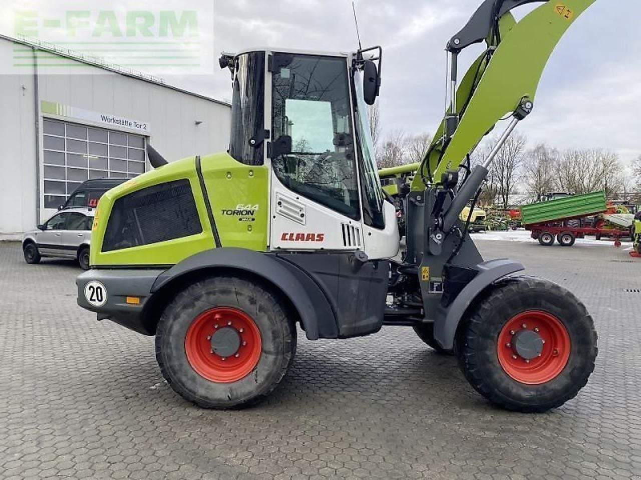 2023 Claas TORION 644 SINUS side view 2023 Claas TORION 644 SINUS side view