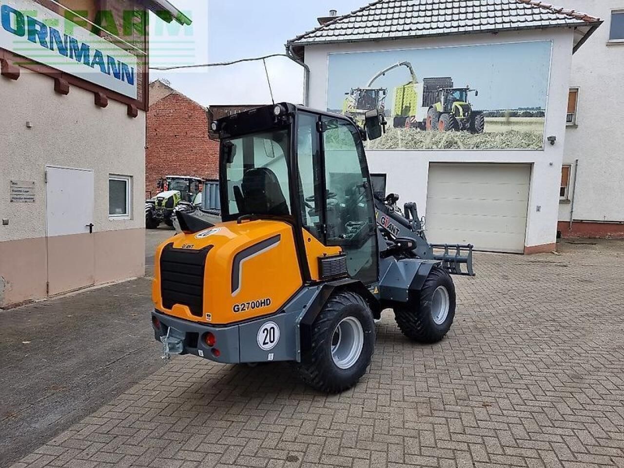 2022 Giant G2700 HD mini excavator, rear three-quarter view 2022 Giant G2700 HD mini excavator, rear three-quarter view