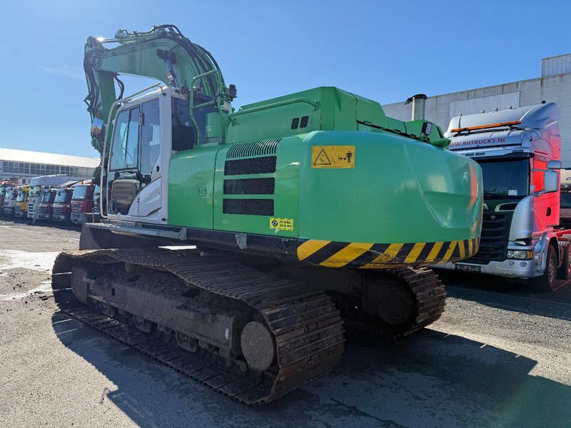 2016 Hitachi ZX300LC-6 crawler excavator, rear three-quarter view