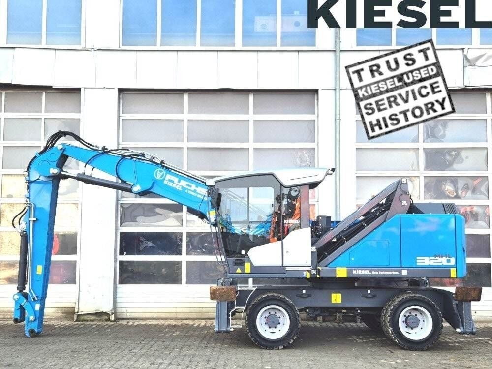 2023 Fuchs MHL320F material handler, side view