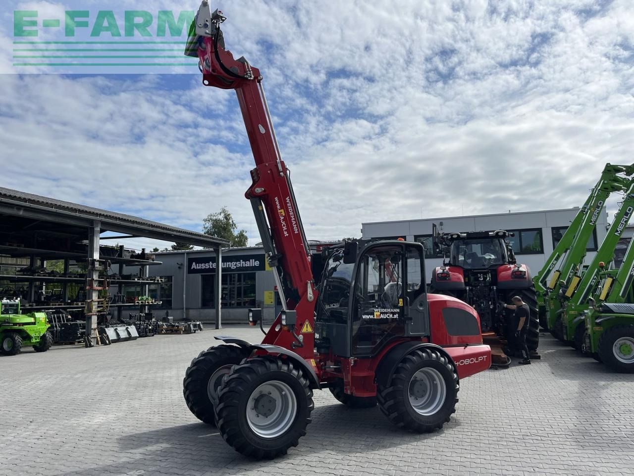 2023 Weidemann 4080LP TELE mini excavator, side profile view 2023 Weidemann 4080LP TELE mini excavator, side profile view