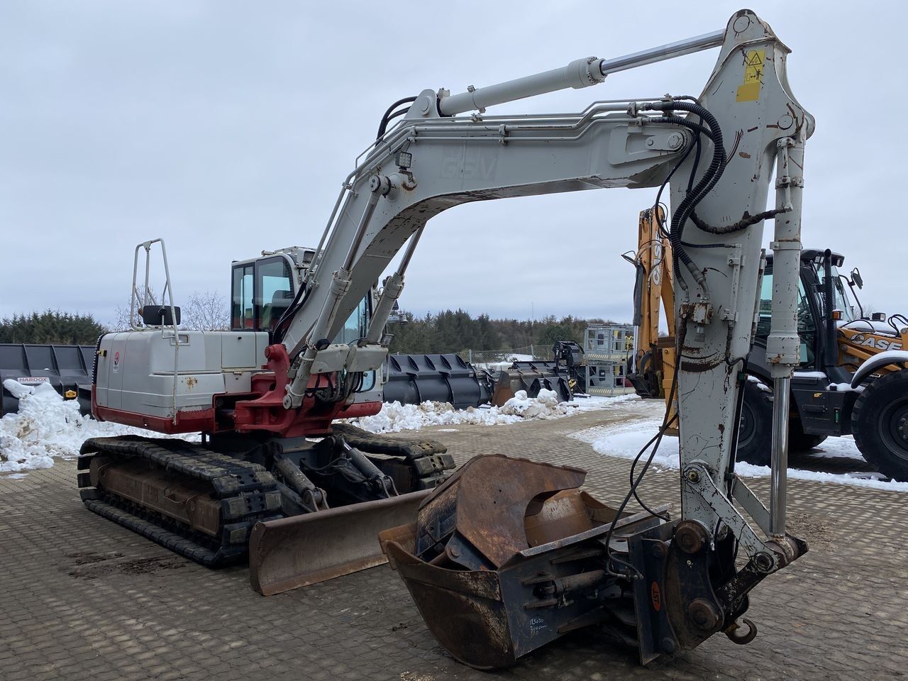 2008 Takeuchi TB1140 crawler excavator, side view