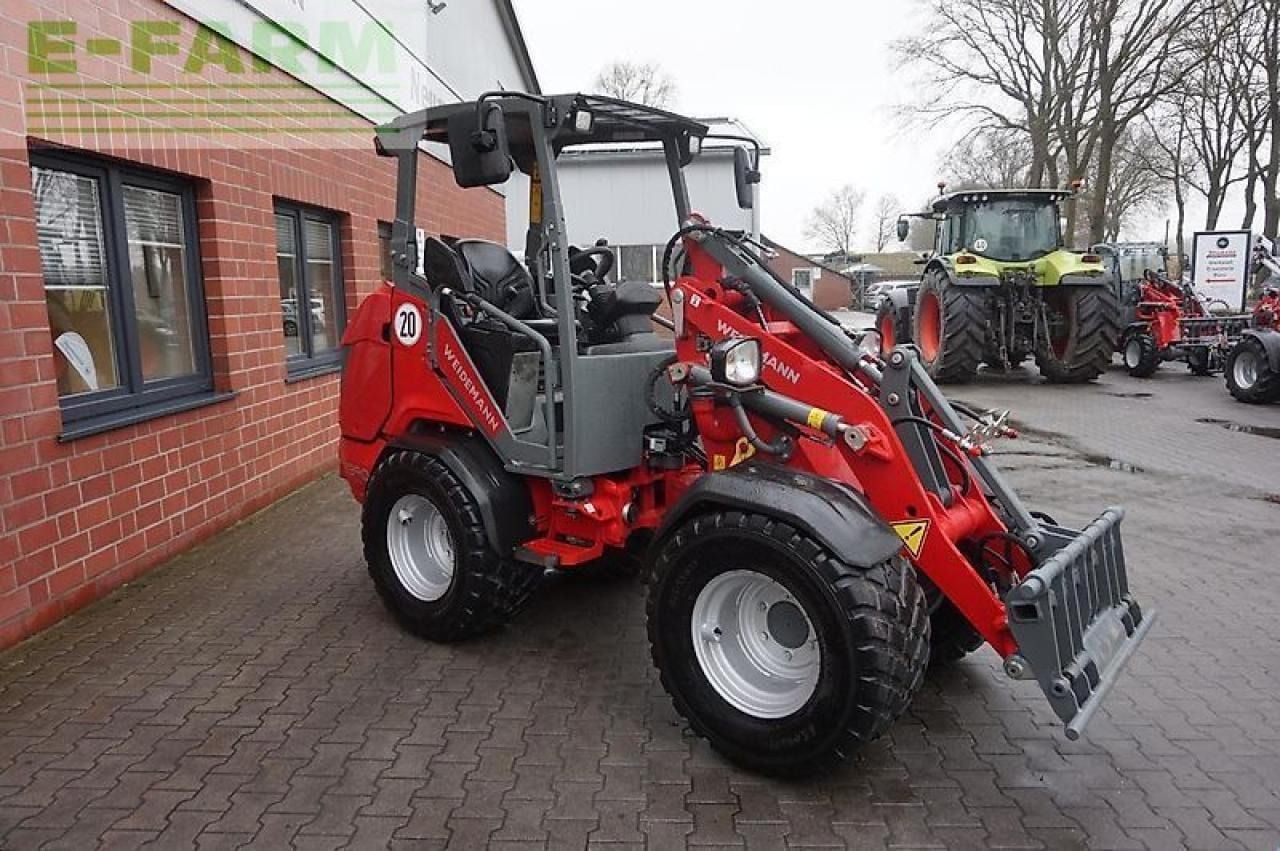 2022 Weidemann 1390 wheel loader, front three-quarter view
