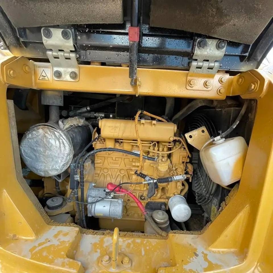 2024 Caterpillar 306E2 mini excavator engine compartment view