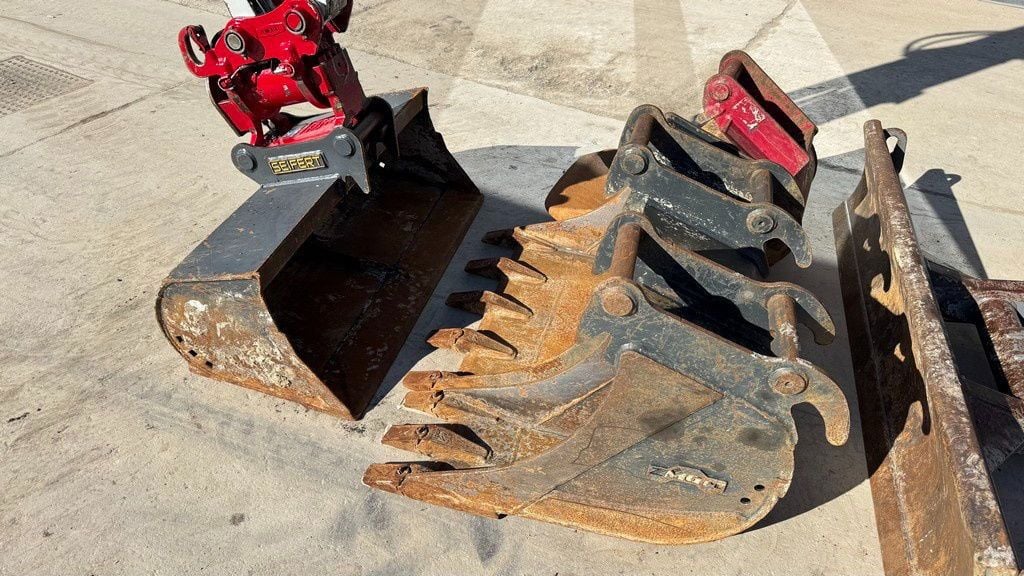 2016 Takeuchi TB240 mini excavator attachments