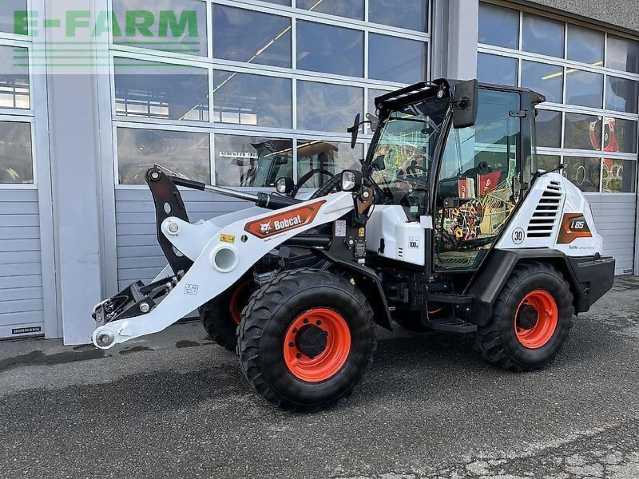 2022 Bobcat L85E wheel loader, side view