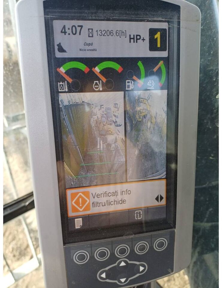 2017 Caterpillar 336FLN crawler excavator cab monitor display