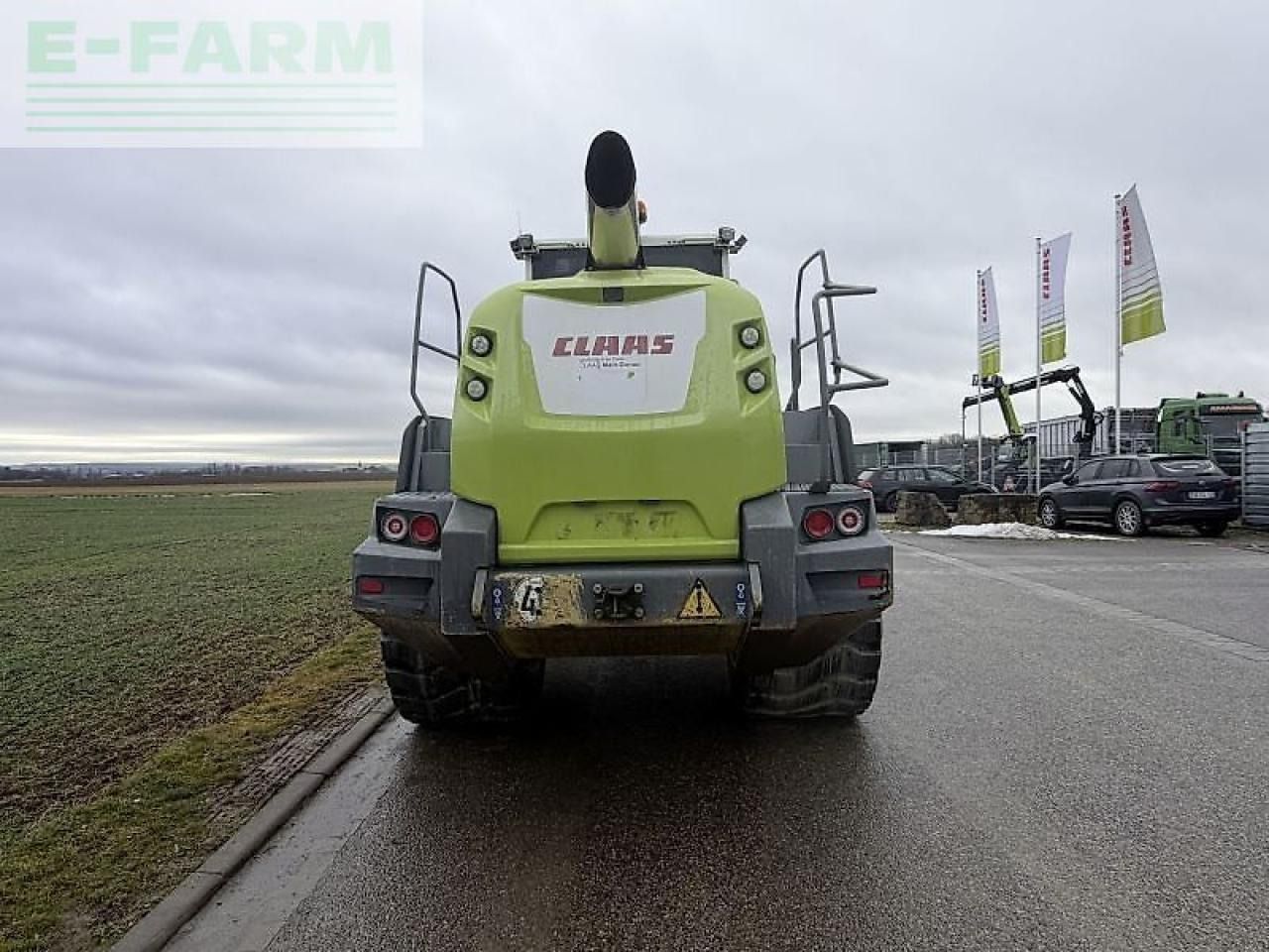 2020 Claas TORION 1812 rear view 2020 Claas TORION 1812 rear view