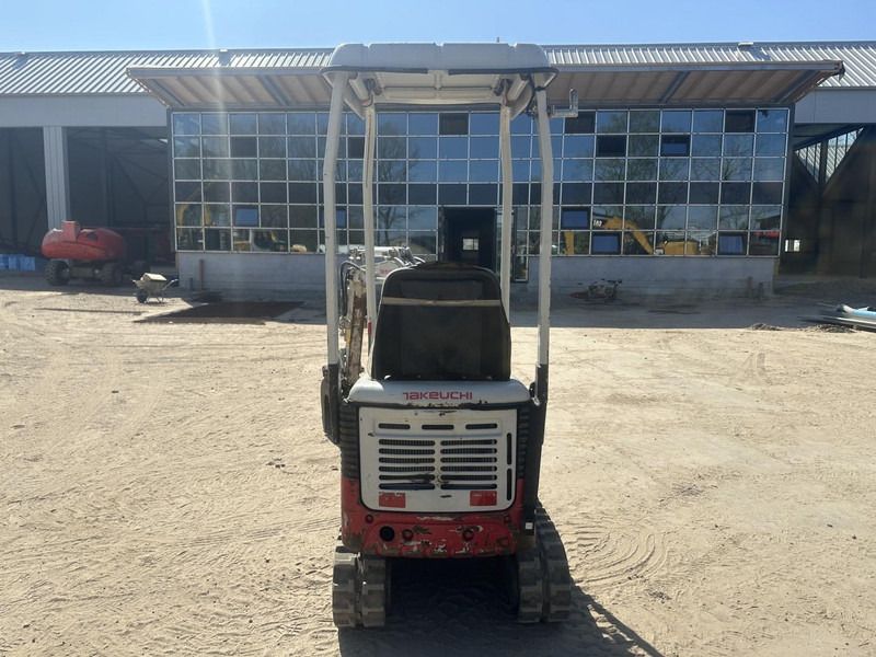 2013 Takeuchi TB108 mini excavator rear view