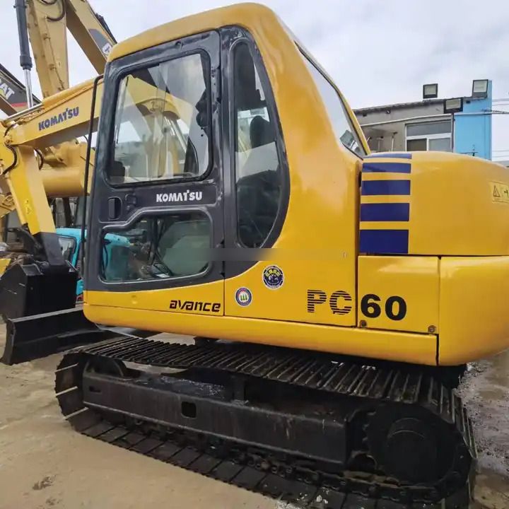 2014 Komatsu PC60-7 crawler excavator side view