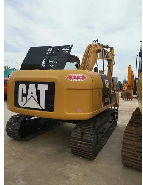 2020 Caterpillar 312D2 crawler excavator rear view