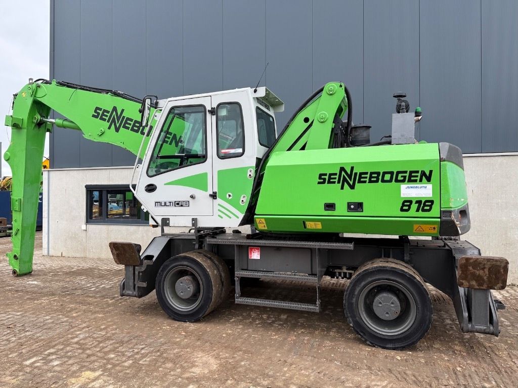 2010 Sennebogen 818 ULM material handler, side view