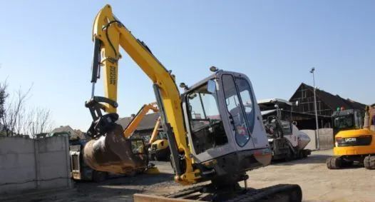 2015 Wacker Neuson 50Z3 mini excavator, front three-quarter view 2015 Wacker Neuson 50Z3 mini excavator, front three-quarter view