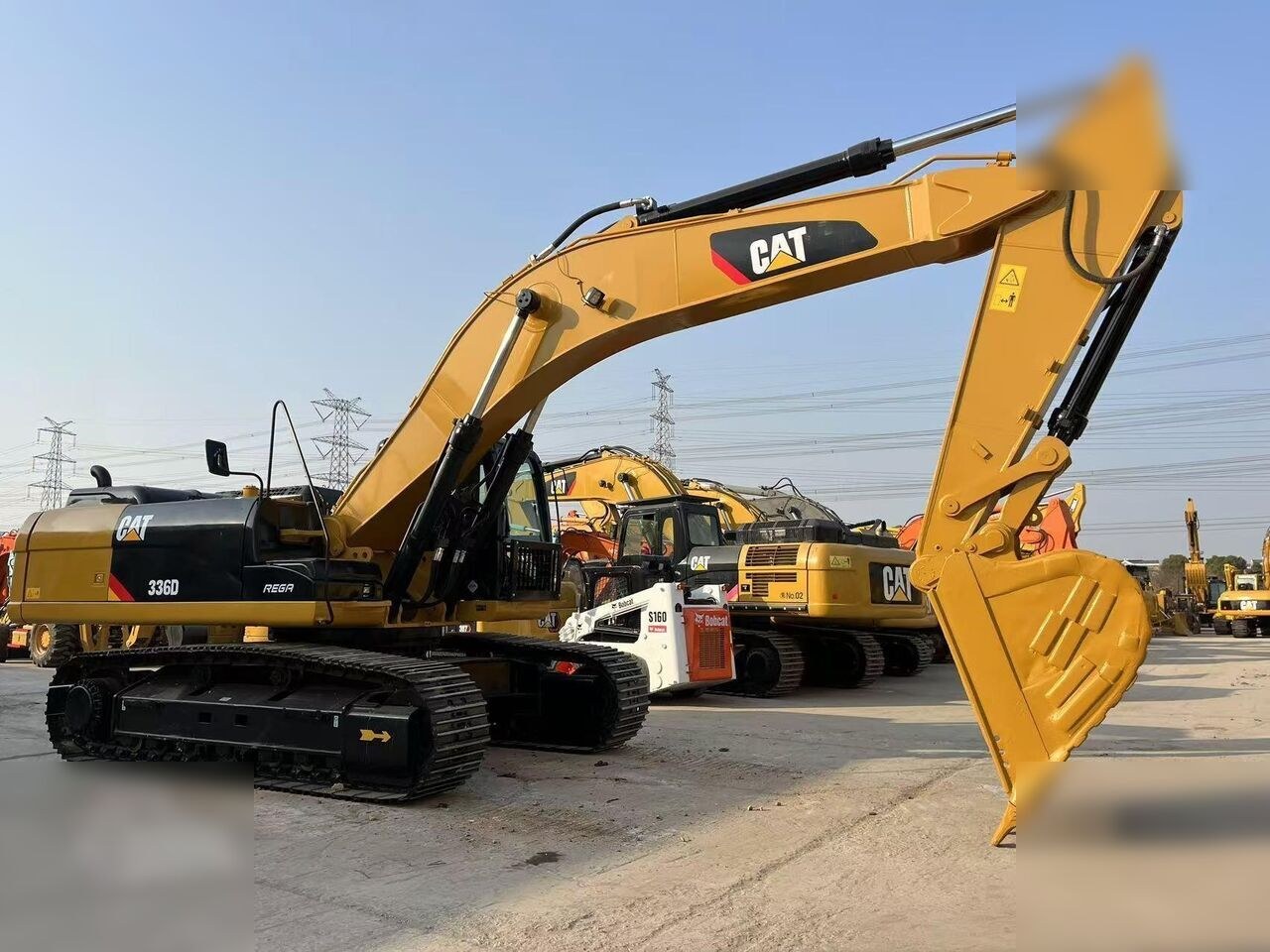 2024 Caterpillar 336D crawler excavator, side profile view