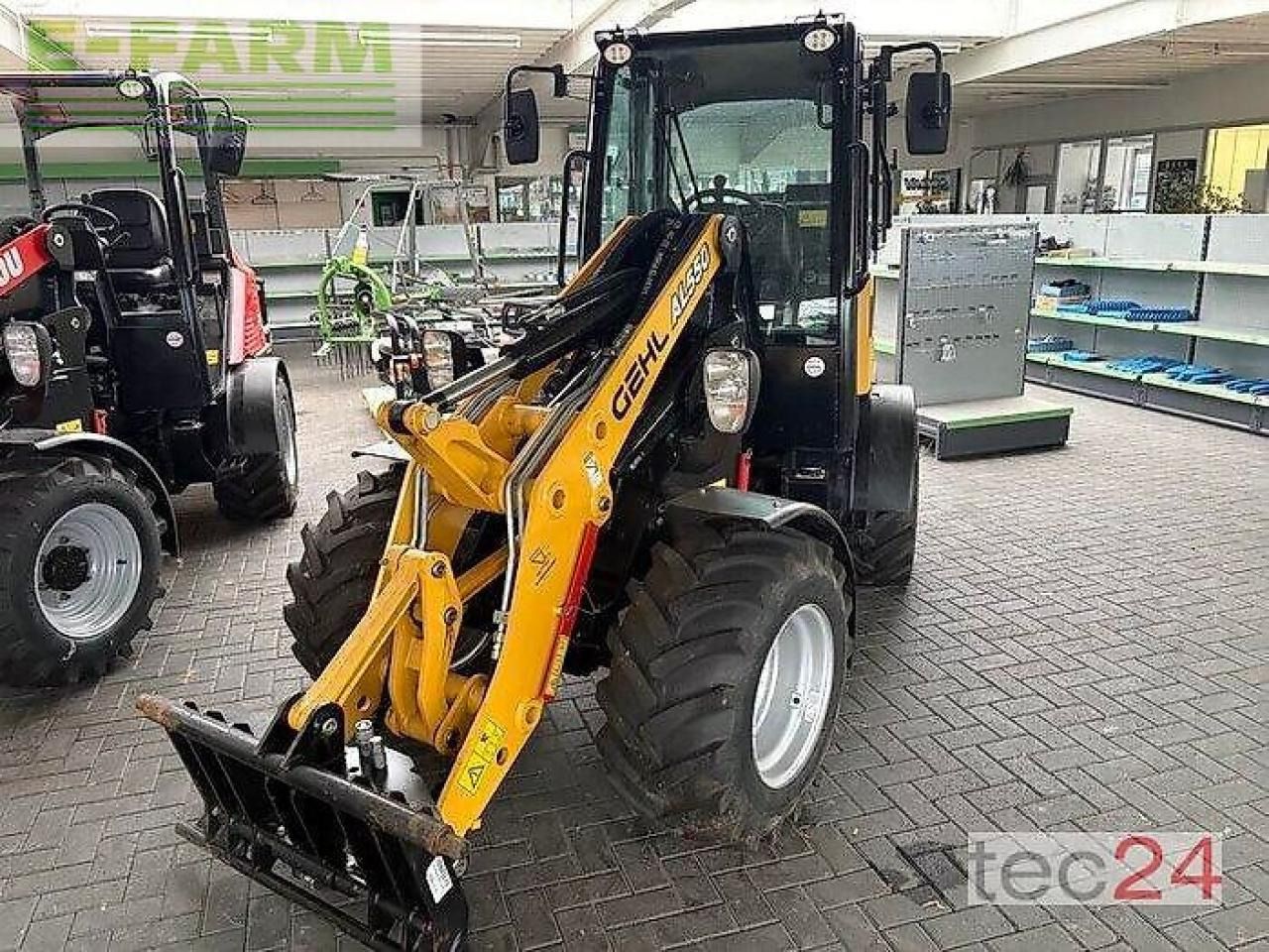 2022 Mustang AL 550 mini excavator, front three-quarter view 2022 Mustang AL 550 mini excavator, front three-quarter view
