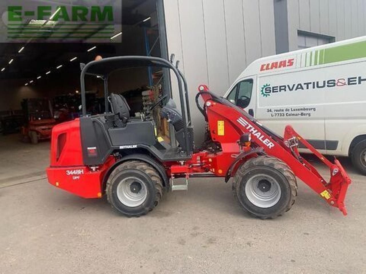 2024 Thaler 3448 H mini excavator, side view 2024 Thaler 3448 H mini excavator, side view