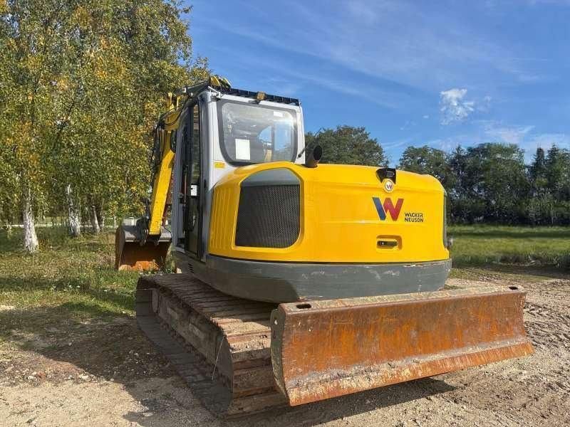 2021 Wacker Neuson ET145 crawler excavator, rear three-quarter view