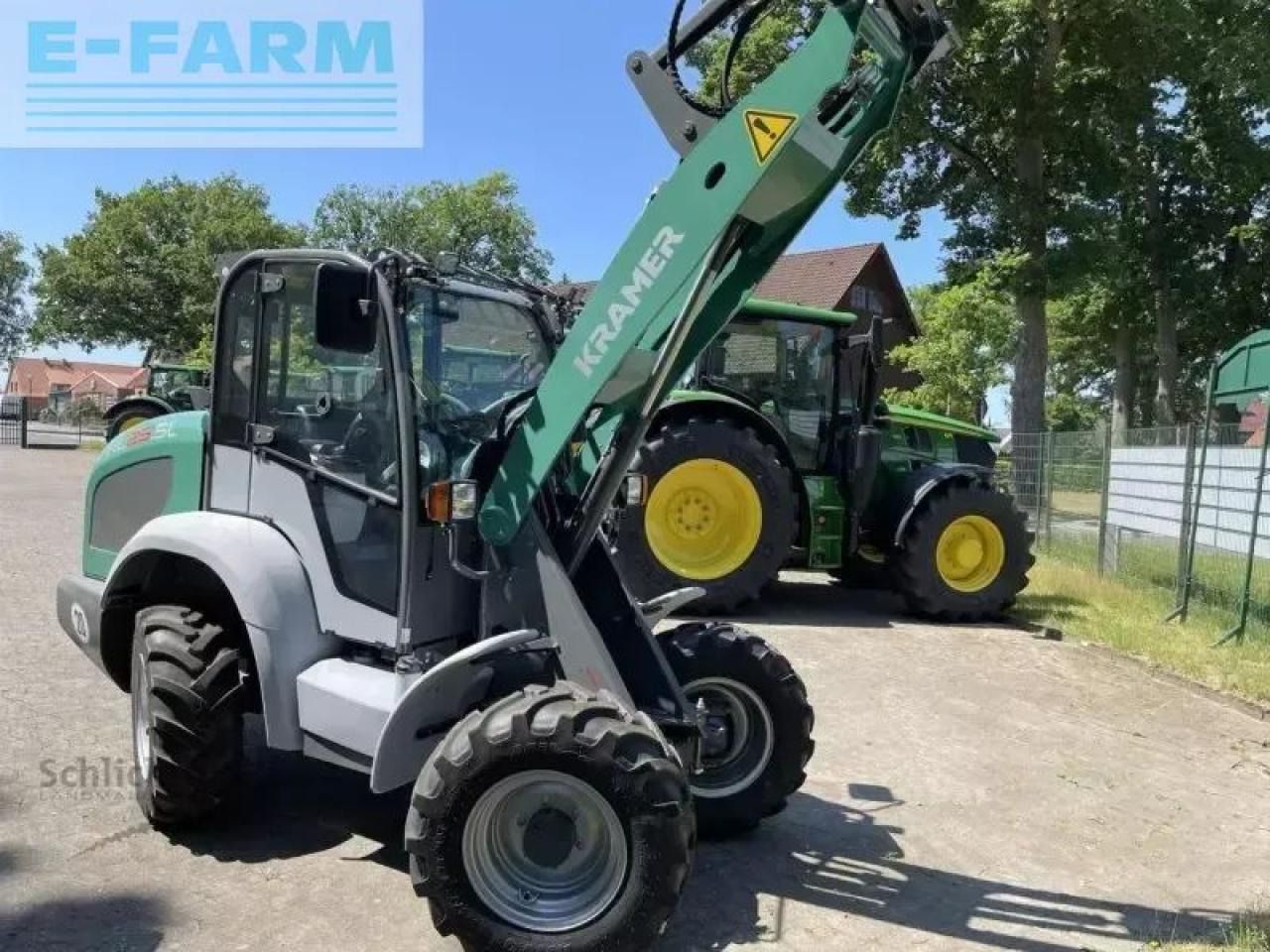 2023 Kramer KL255L mini excavator, front three-quarter view 2023 Kramer KL255L mini excavator, front three-quarter view