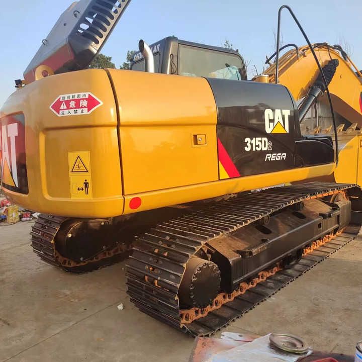 2010 Caterpillar 315D2 crawler excavator rear three-quarter view