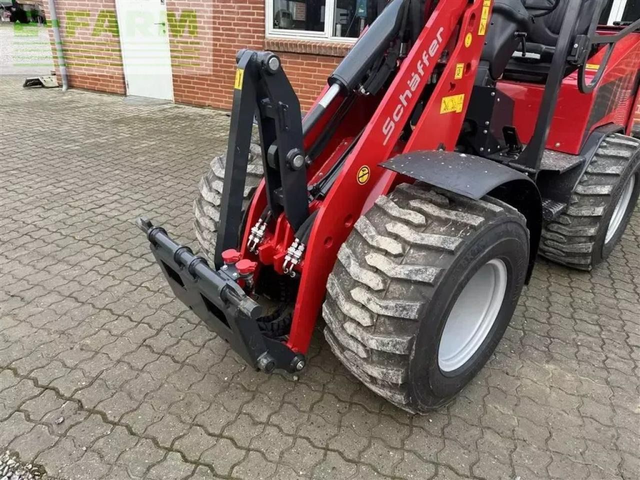 2024 Schäffer 23E mini excavator front view