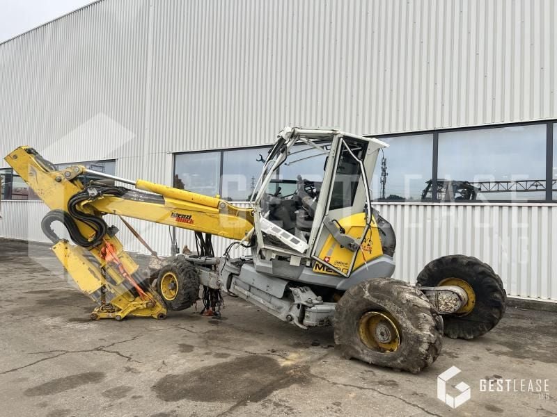 2018 Menzi Muck M220 walking excavator side view