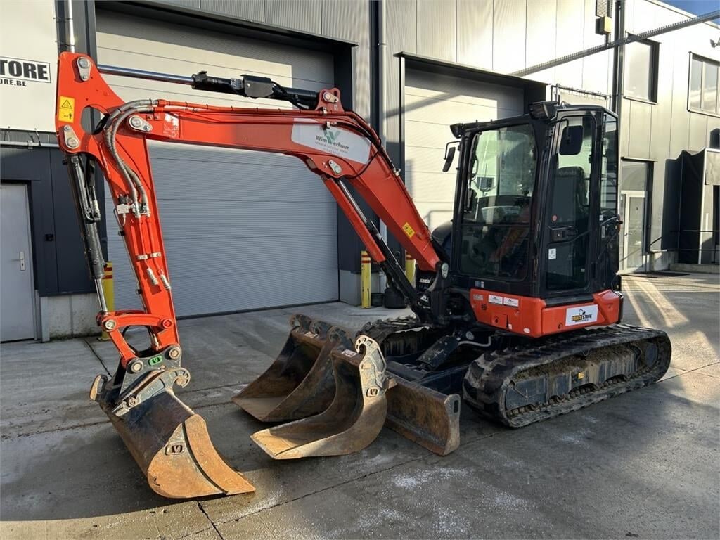 2023 Kubota U50-5 mini excavator, side view