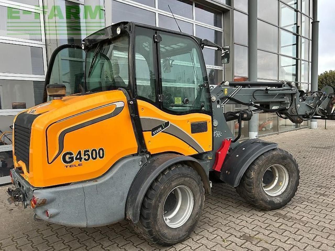 2019 Giant G4500 TELE mini excavator, rear three-quarter view 2019 Giant G4500 TELE mini excavator, rear three-quarter view