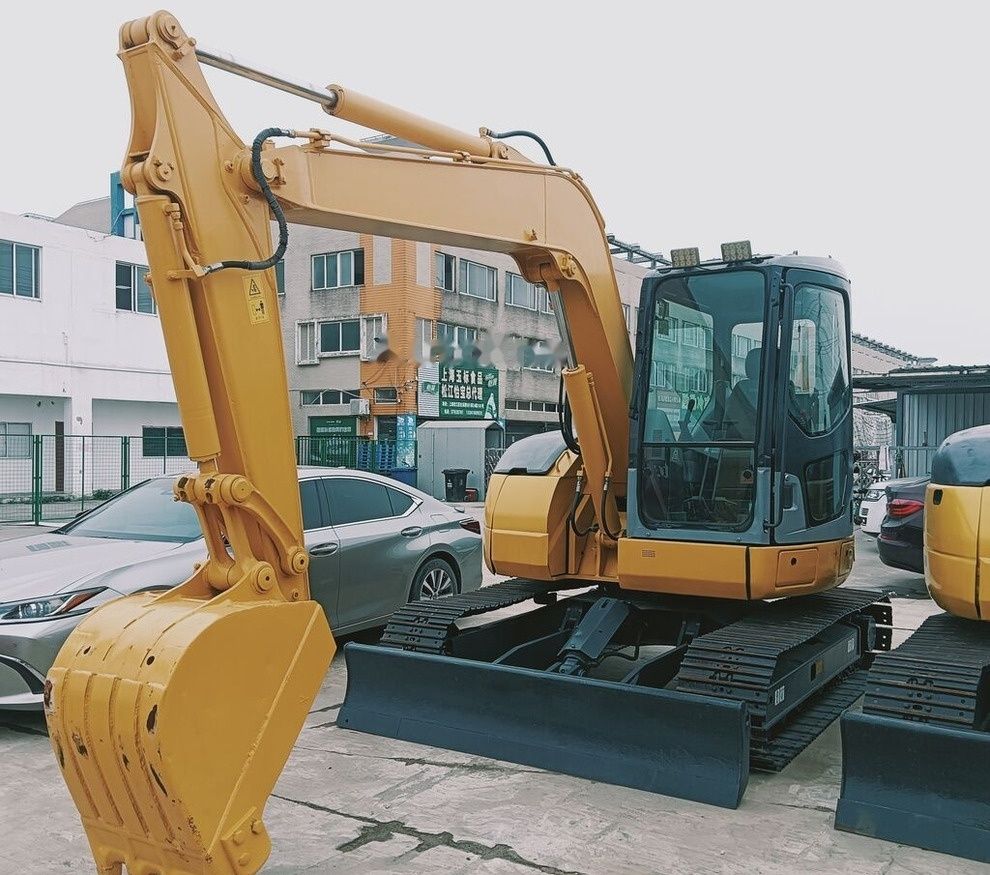 Komatsu PC78US-6 mini excavator, front three-quarter view