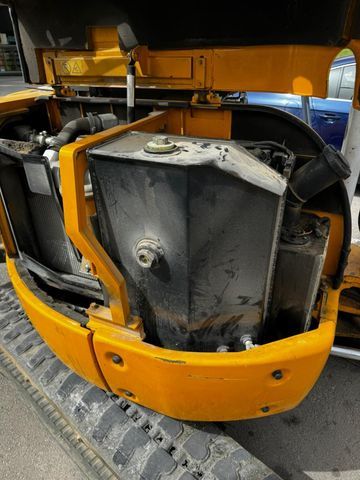 2012 IHI 25VX3 mini excavator engine compartment view