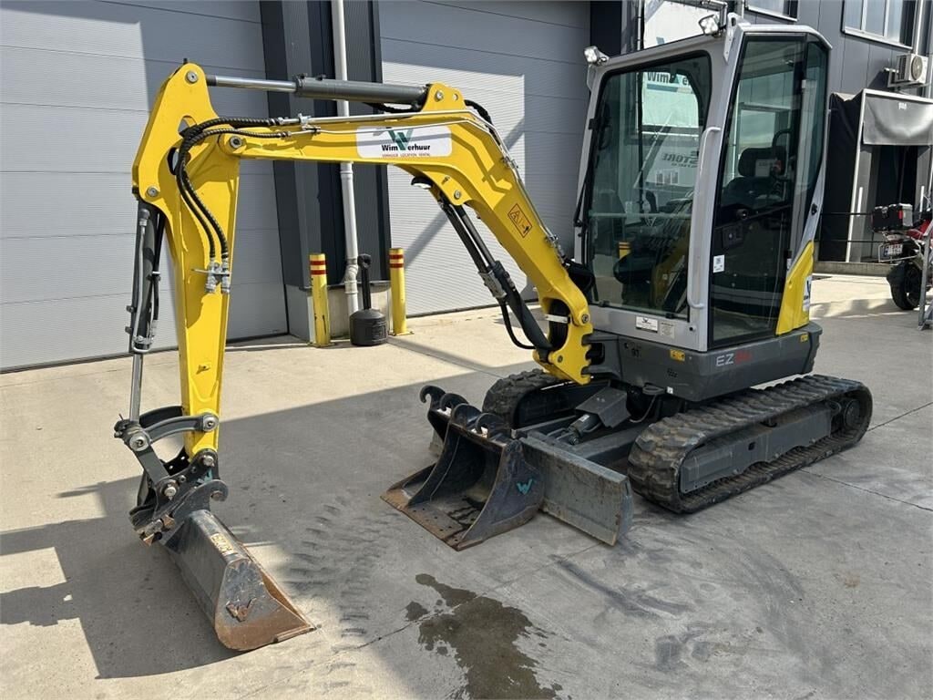 2024 Wacker Neuson EZ26 mini excavator, side view