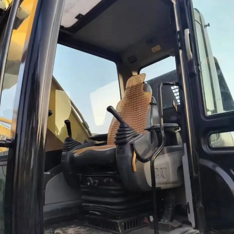 2020 Caterpillar 320E crawler excavator interior cab view