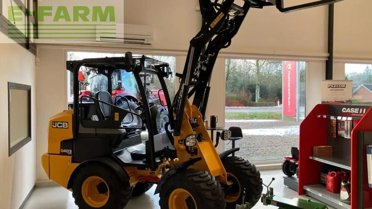 2026 JCB 403PLUS AGRI wheel loader, side view 2026 JCB 403PLUS AGRI wheel loader, side view