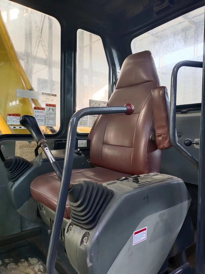 2018 Komatsu PC60-7 crawler excavator interior cab view