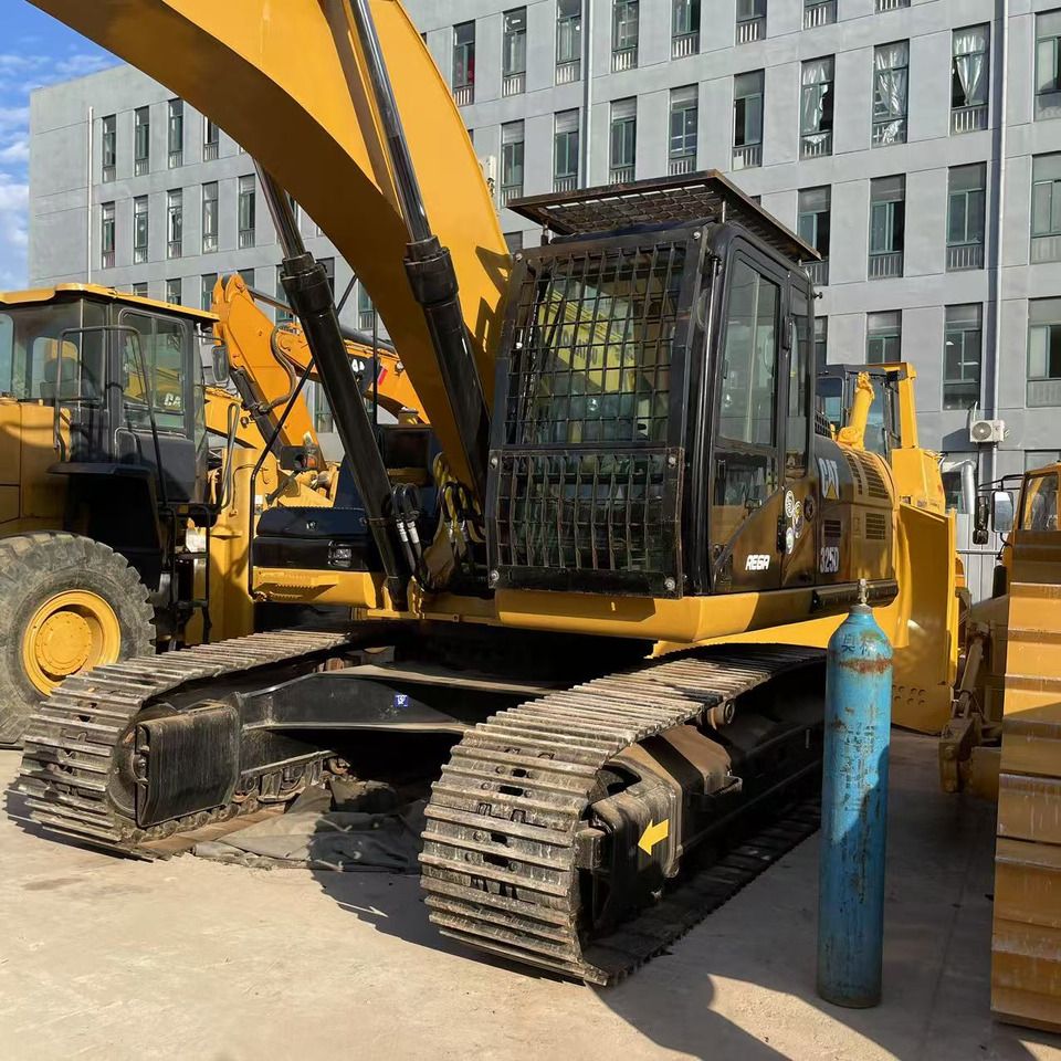 2022 Caterpillar 325D crawler excavator, front three-quarter view