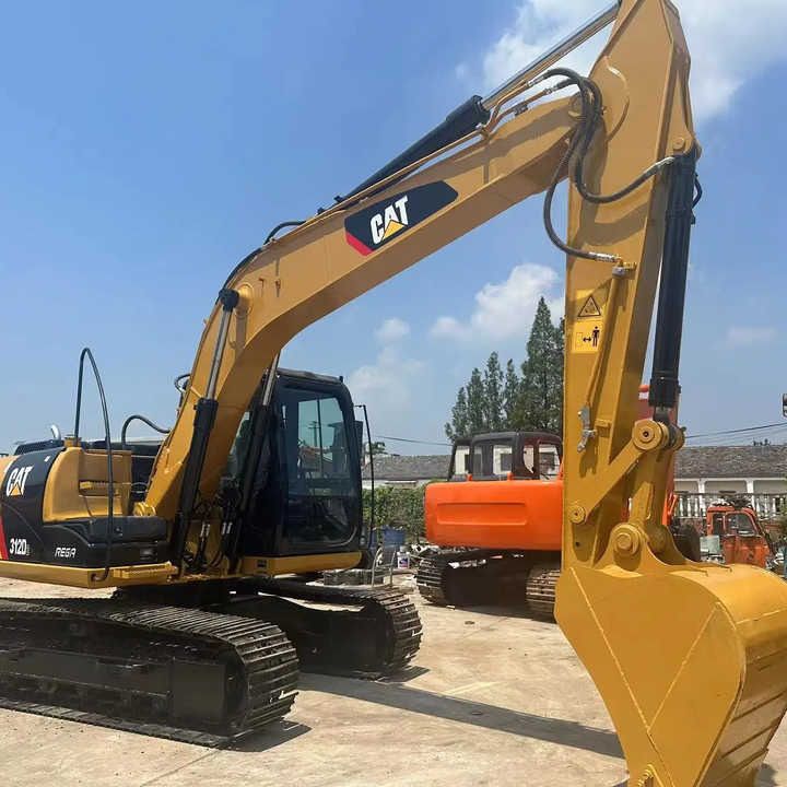 2020 Caterpillar 312D2 crawler excavator, side profile view