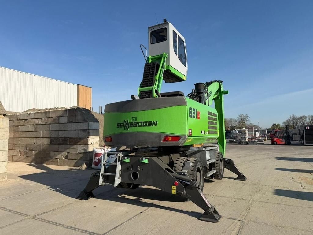 2016 Sennebogen 821M E material handler, rear view