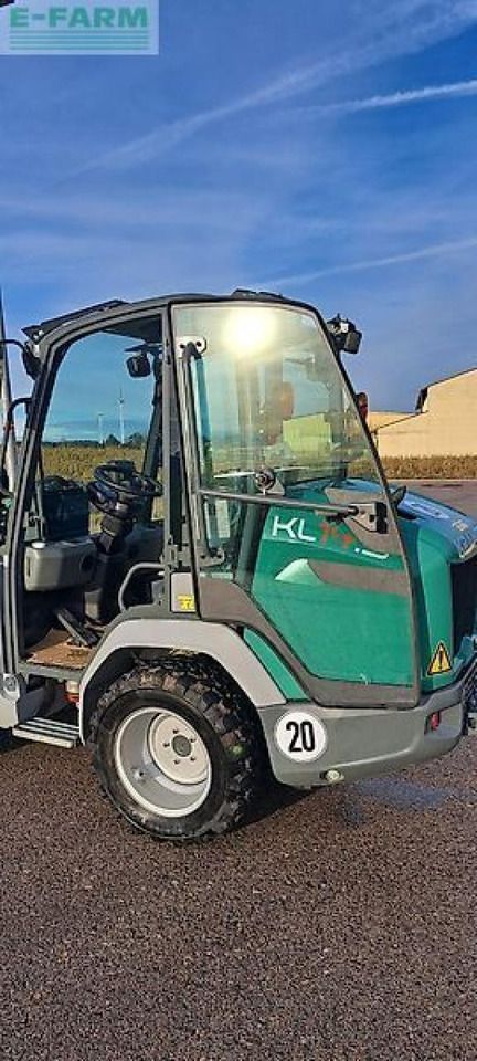 2021 Kramer KL14.5 wheel loader side view 2021 Kramer KL14.5 wheel loader side view