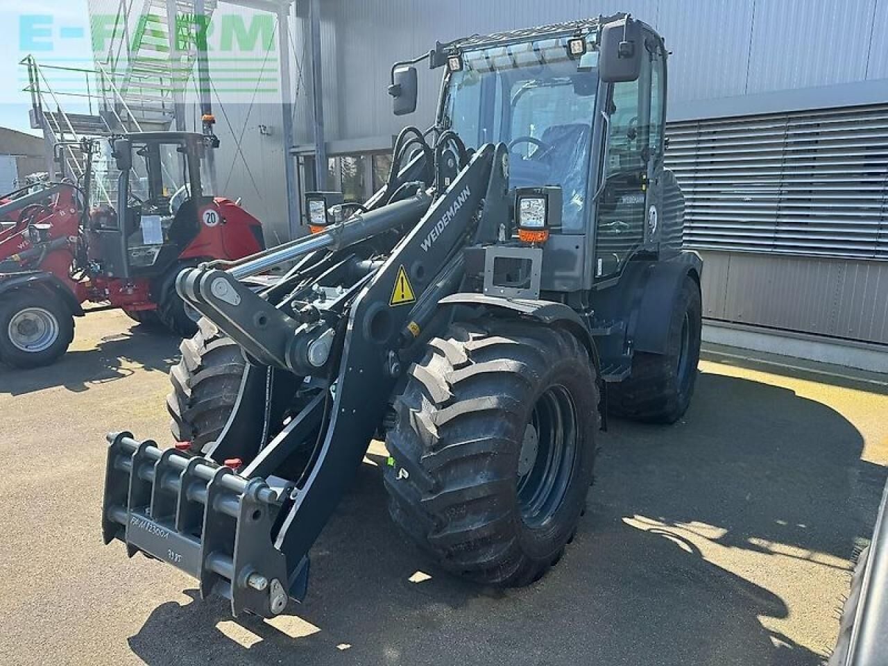2023 Weidemann 5080 wheel loader, front three-quarter view