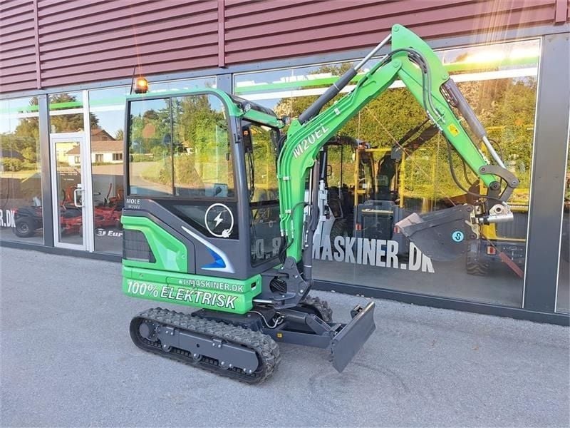 2025 Mole M20EL mini excavator, side view