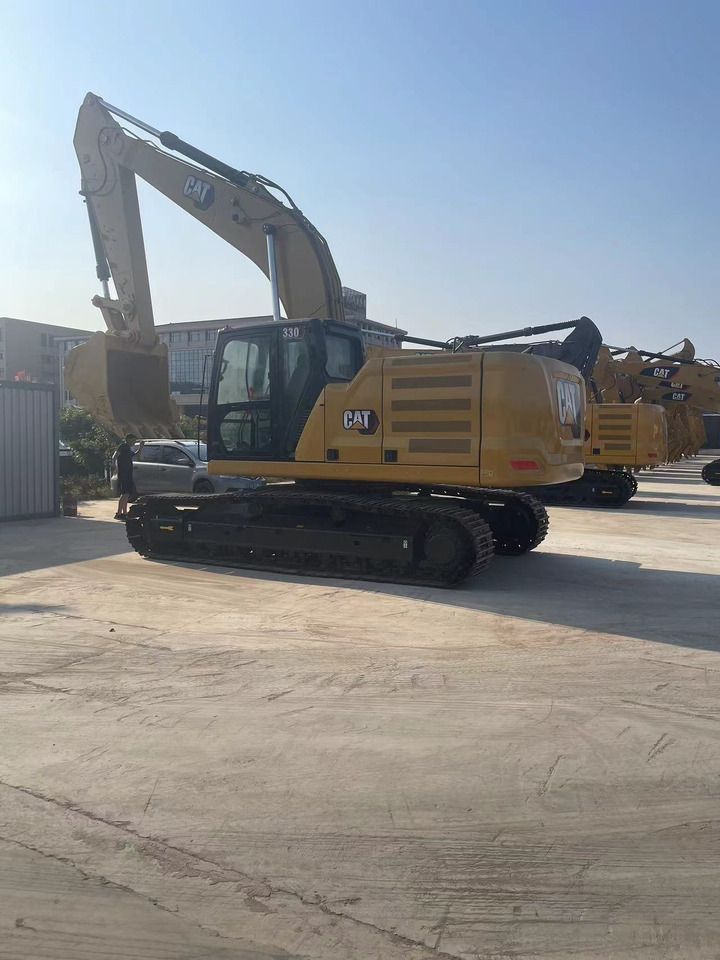 2022 Caterpillar 330GC crawler excavator side view