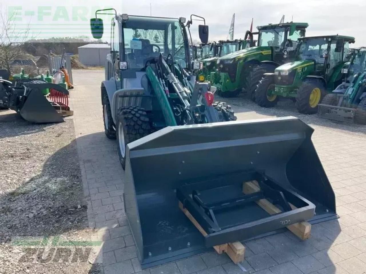 2023 Kramer KL43.8L wheel loader, front view 2023 Kramer KL43.8L wheel loader, front view