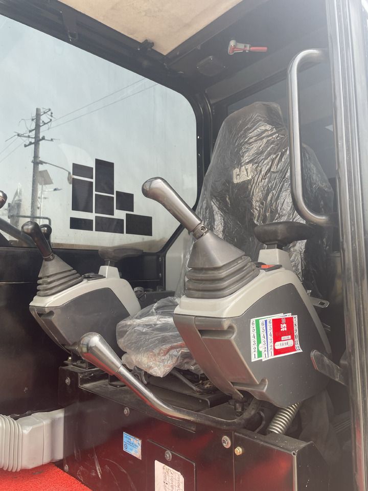 2024 Caterpillar 307E2 mini excavator interior view