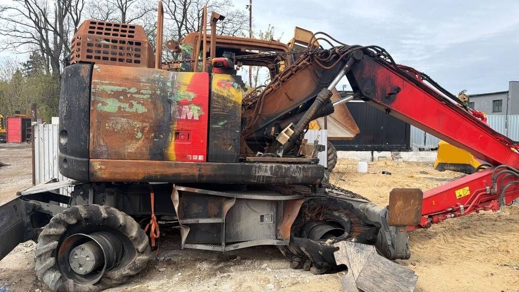 2022 Komatsu PW148-11 wheel excavator side view