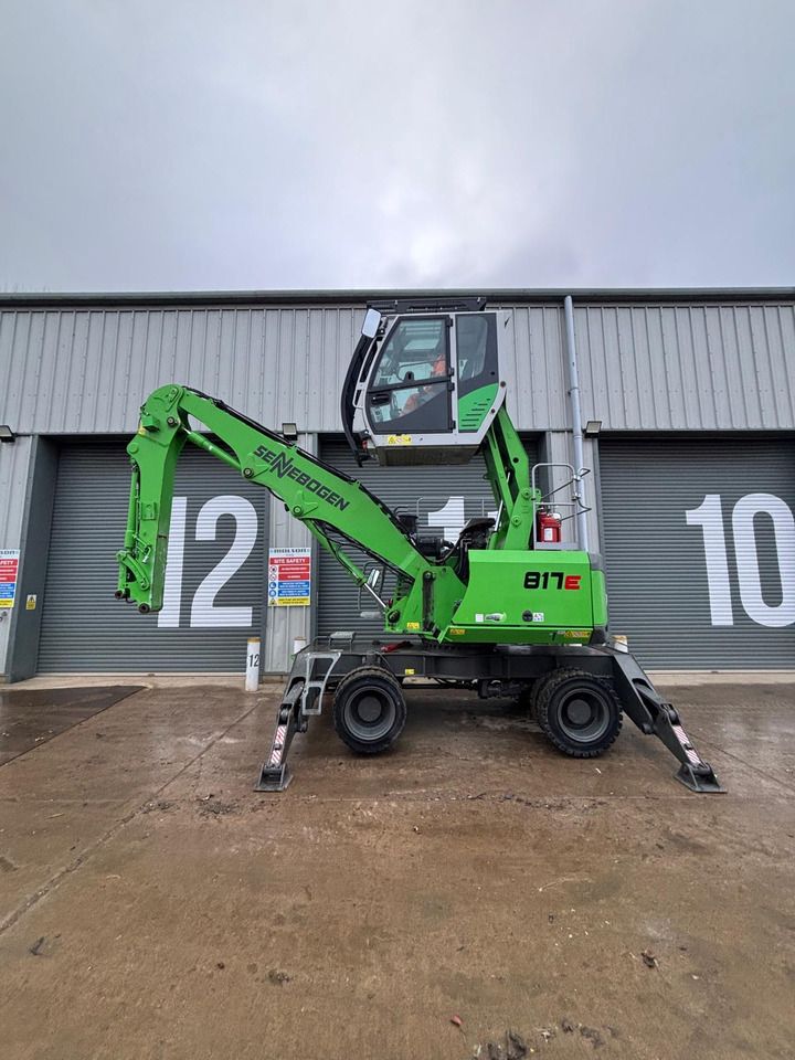 2018 Sennebogen 817E material handler, side view