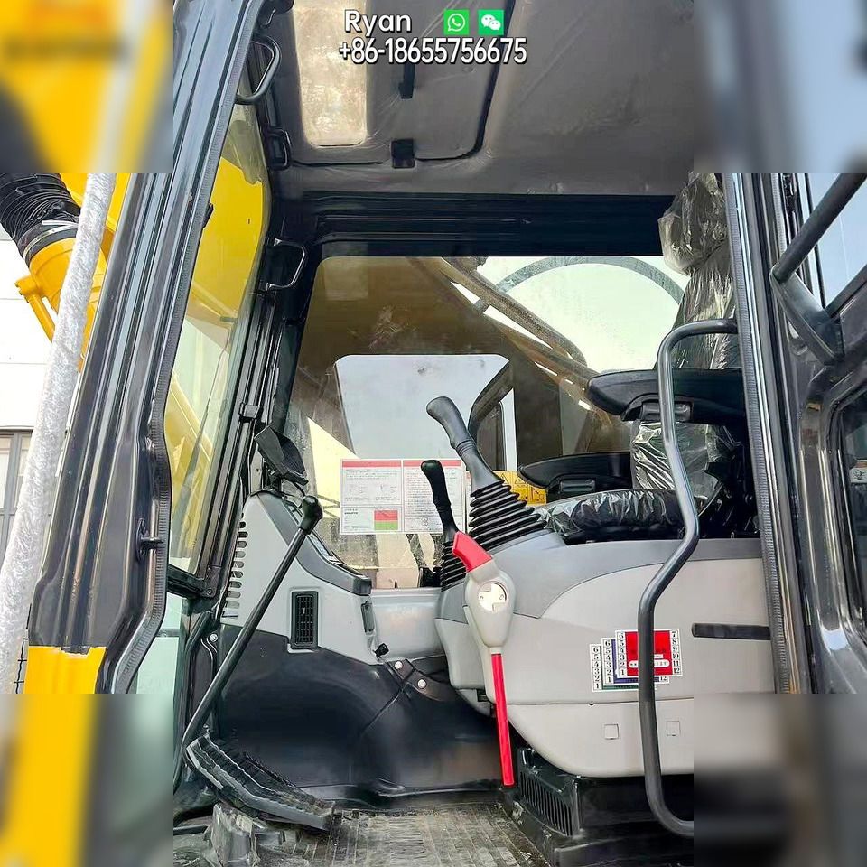 2020 Komatsu PC360-7 crawler excavator interior cab view
